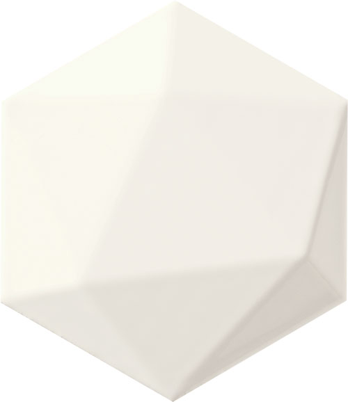 Origami white hex